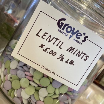 Grove’s Brittle Works - Not sure if I'd try this lol - Candy Stores Near Me - Hershey, Pennsylvania Grove’s Brittle Works - Not sure if I'd try this lol - Candy Stores Near Me - Hershey, Pennsylvania