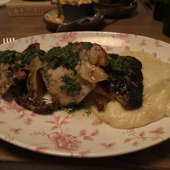 Yardbird Table & Bar - Lemon-Rosemary Rotisserie Bird and Mashed Potatoes - New American Near Me - Chicago, Illinois Yardbird Table & Bar - Lemon-Rosemary Rotisserie Bird and Mashed Potatoes - New American Near Me - Chicago, Illinois