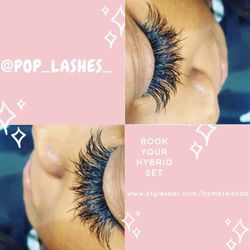 POP Lashes & Beauty Bar - Hybrid Set