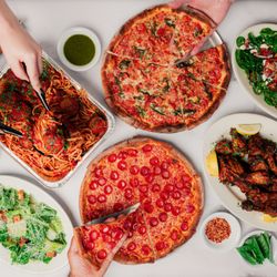Amici's East Coast Pizzeria - Catering Spread