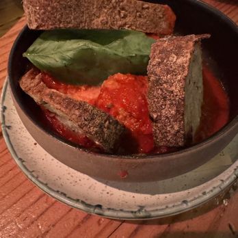 Tavola Rustica - Polpette
beef-pork meatballs, marinara, Parmigiano Reggiano, basil & sourdough toast - Italian Near Me - Larkspur, California Tavola Rustica - Polpette
beef-pork meatballs, marinara, Parmigiano Reggiano, basil & sourdough toast - Italian Near Me - Larkspur, California