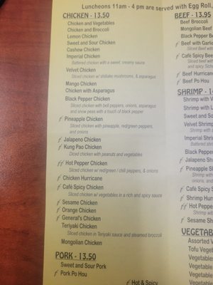 Menu photo 7 East Cafe Aurora, CO