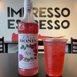Impresso Espresso - Strawberry rose lotus all natural energy drink