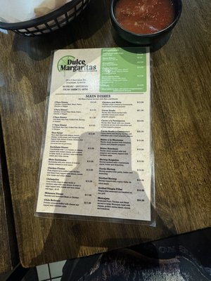 Menu photo 2 Dulce Margaritas Grayslake, IL