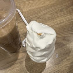 McDonald's - No idea how they manage to get a fry in an ice cream cone