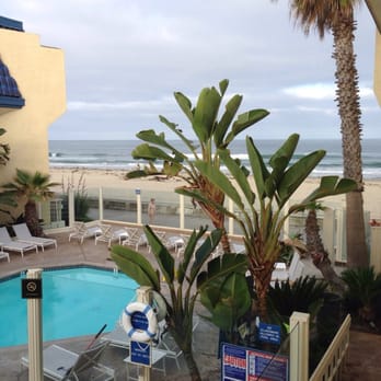 The Wayfarer San Diego - A partial view from our balcony with a queen and a sofa bed - San Diego, CA