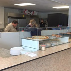 Village Pizza - Notice all that fresh food?