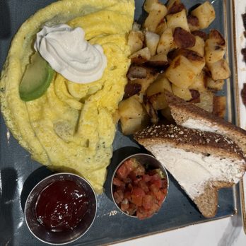 First Watch - Bacodao omelette with roasted potatoes - Breakfast & Brunch Near Me - McDonough, Georgia First Watch - Bacodao omelette with roasted potatoes - Breakfast & Brunch Near Me - McDonough, Georgia