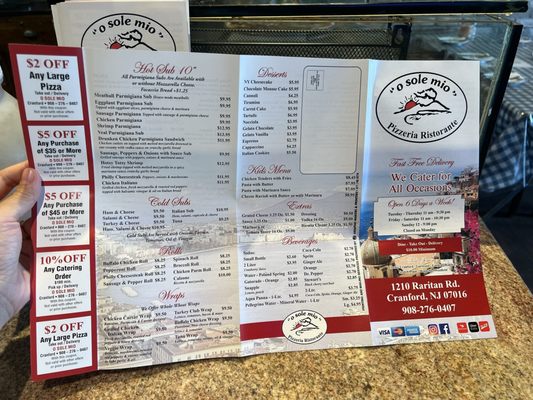 O’ Sole Mio Pizzeria Ristorante by null