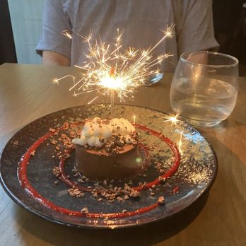 Hearth and Hill - Fun and festive anniversary dessert!!! - New American Near Me - Salt Lake City, Utah Hearth and Hill - Fun and festive anniversary dessert!!! - New American Near Me - Salt Lake City, Utah