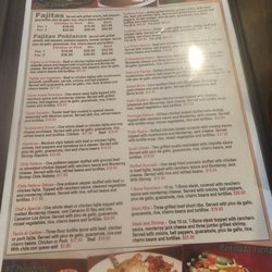 Los Arcos Mexican Restaurant - Menu