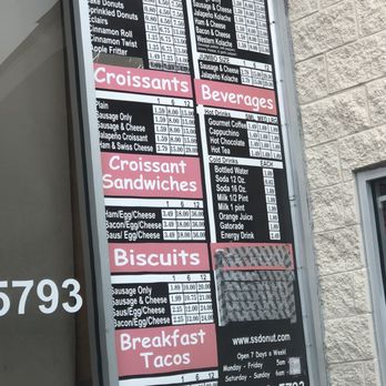 H Town Donuts - Outside menu - Donuts Near Me - Houston, Texas H Town Donuts - Outside menu - Donuts Near Me - Houston, Texas