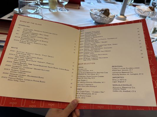 Menu photo 2 Bacchus - A Bartolotta Restaurant Milwaukee, WI