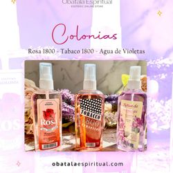 Botanica Obatala Espiritual - Aguas espirituales para la atracción