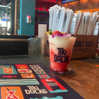 Tiki Docks Riverview - Lava Flow - Salad Near Me - Riverview, Florida