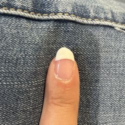 Bebe Nails & Spa - Is it me or this isn't a French tip??