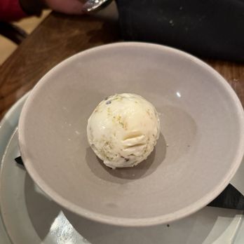 Seabird - Lemon ricotta and  pistachio ice cream - Seafood Near Me - Wilmington, North Carolina