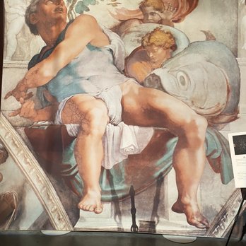Sistine Chapel Exhibition - San Jose  - Unacceptable about of man-spreading? - Art Galleries Near Me - San Jose, California