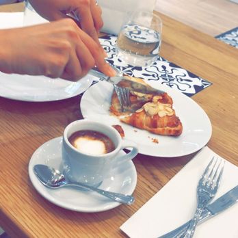 Maison Alyzee - almond croissant & 2 cafe noisette! - Bakeries Near Me - Mountain View, California Maison Alyzee - almond croissant & 2 cafe noisette! - Bakeries Near Me - Mountain View, California