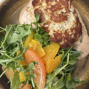 Anton & Michel Restaurant - Crab cake - Modern European Near Me - Carmel, California Anton & Michel Restaurant - Crab cake - Modern European Near Me - Carmel, California