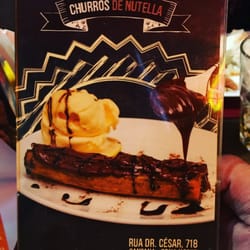 Chips Burger - Churros com Nutella