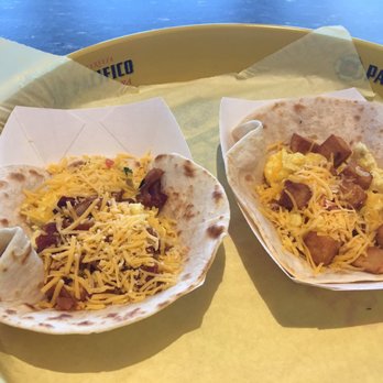 Rusty Taco - Potato and bacon breakfast tacos! Taco tracker buy 9 get one free! - Tex-Mex Near Me - Hurst, Texas Rusty Taco - Potato and bacon breakfast tacos! Taco tracker buy 9 get one free! - Tex-Mex Near Me - Hurst, Texas