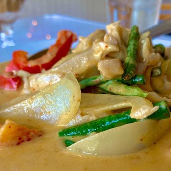 Thai Lao Restaurant - Panang Curry with Chicken - Thai Near Me - Kapolei, Hawaii