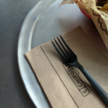 Chipotle Mexican Grill - The platter and fork. This place does not have any knives! - Fast Food Near Me - Mississauga, Ontario Chipotle Mexican Grill - The platter and fork. This place does not have any knives! - Fast Food Near Me - Mississauga, Ontario