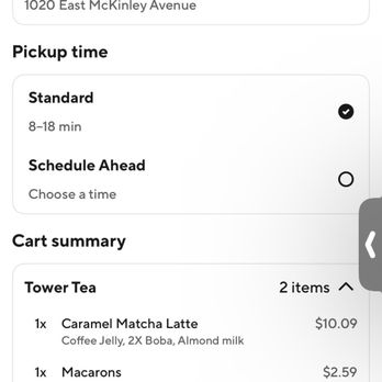 Tower Tea - Ordering.... - Bubble Tea Near Me - Fresno, California
