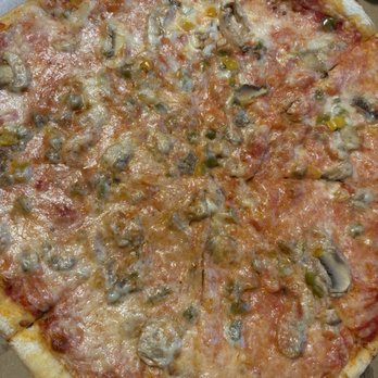 Bruno's Pizza - Cheese with peppers and mushrooms - Italian Near Me - Ormond Beach, Florida Bruno's Pizza - Cheese with peppers and mushrooms - Italian Near Me - Ormond Beach, Florida