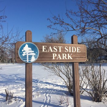 Eastside Park - Please note that the parking lot is NOT plowed today, but the walking paths are! - Baseball Fields Near Me - Circle Pines, Minnesota