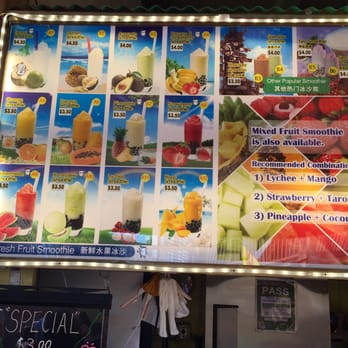 Mickey Cafe - menu - Bubble Tea Near Me - Honolulu, Hawaii