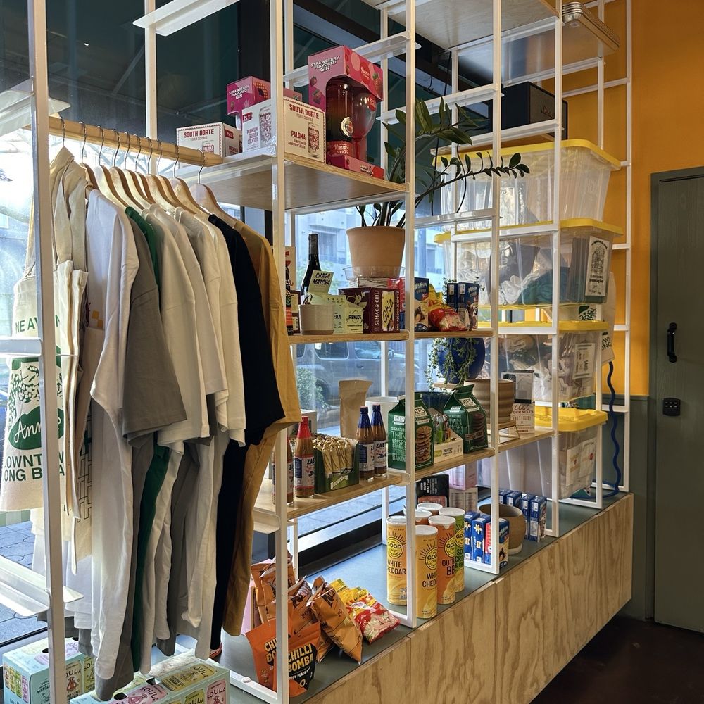 Merch and snacks