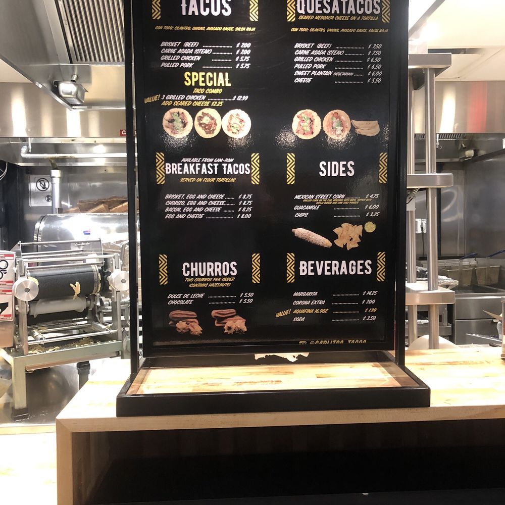 Carlitos Barbeque Taqueria - Menu - Tacos Near Me - Elizabeth, New Jersey