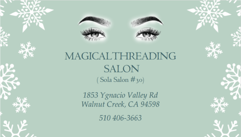 Magical Threading Salon Logo