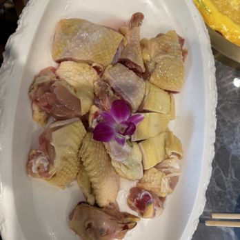 Chengdu Memory Hotpot - Cut up chicken to be cooked in hot pot - Hot Pot Near Me - Fremont, California Chengdu Memory Hotpot - Cut up chicken to be cooked in hot pot - Hot Pot Near Me - Fremont, California