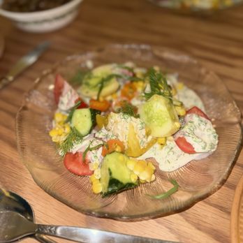 Burdell - The best of the night tomato salad - Soul Food Near Me - Oakland, California