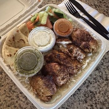 Q’s Halal Mediterranean - Chicken kabob platter - Mediterranean Near Me - Fairfield, California Q’s Halal Mediterranean - Chicken kabob platter - Mediterranean Near Me - Fairfield, California