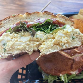 Local Foods - Egg salad sandwich closeup - Sandwiches Near Me - Austin, Texas Local Foods - Egg salad sandwich closeup - Sandwiches Near Me - Austin, Texas