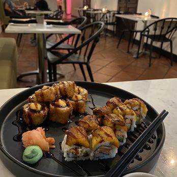 Azalea - Kemuri and Kari Kari rolls - Asian Fusion Near Me - San Juan, Puerto Rico Azalea - Kemuri and Kari Kari rolls - Asian Fusion Near Me - San Juan, Puerto Rico