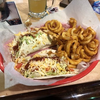 Wings Etc - Buffalo Chicken Tacos (very dry, and tough to chew) - Sports Bars Near Me - South Bend, Indiana Wings Etc - Buffalo Chicken Tacos (very dry, and tough to chew) - Sports Bars Near Me - South Bend, Indiana