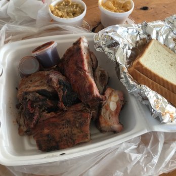 Stewart Brothas BBQ - Two meat plate Rib Brisket Mac and cheese Potato salad Lets gooooooo - Food Trucks Near Me - Houston, Texas Stewart Brothas BBQ - Two meat plate Rib Brisket Mac and cheese Potato salad Lets gooooooo - Food Trucks Near Me - Houston, Texas