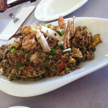 La Cabana Peruana - Arroz chauf de Mariscos/ Seafood fried rice. - Peruvian Near Me - Ozone Park, New York