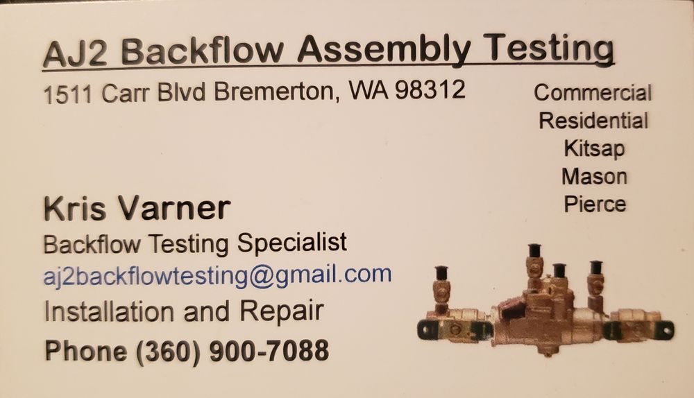 Slide of AJ2 Backflow Testing