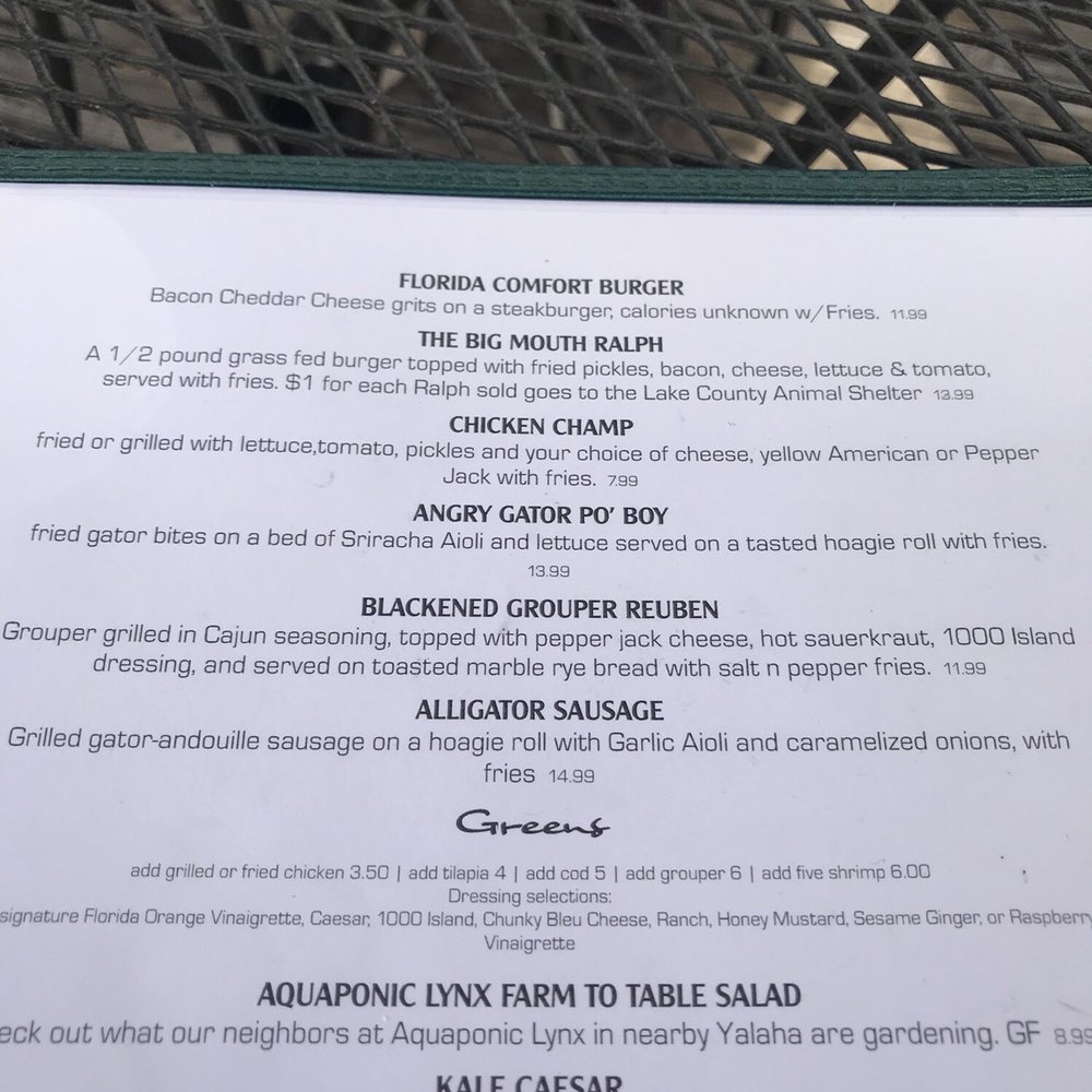 Fish Camp On Lake Eustis - Seafood Near Me - Tavares, Florida