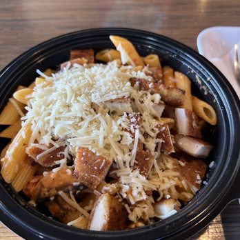 Noodles and Company - Penne Rosa with Parmesan-Crusted Chicken - Noodles Near Me - Twin Falls, Idaho Noodles and Company - Penne Rosa with Parmesan-Crusted Chicken - Noodles Near Me - Twin Falls, Idaho