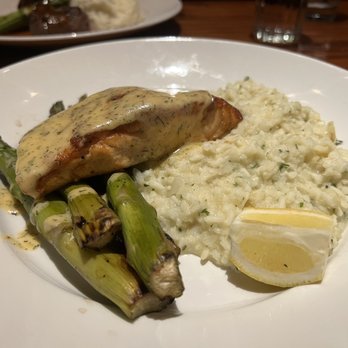 The Stockyard Restaurant - Fresh Pan-Roasted Atlantic Salmon - Bars Near Me - Brighton, Massachusetts