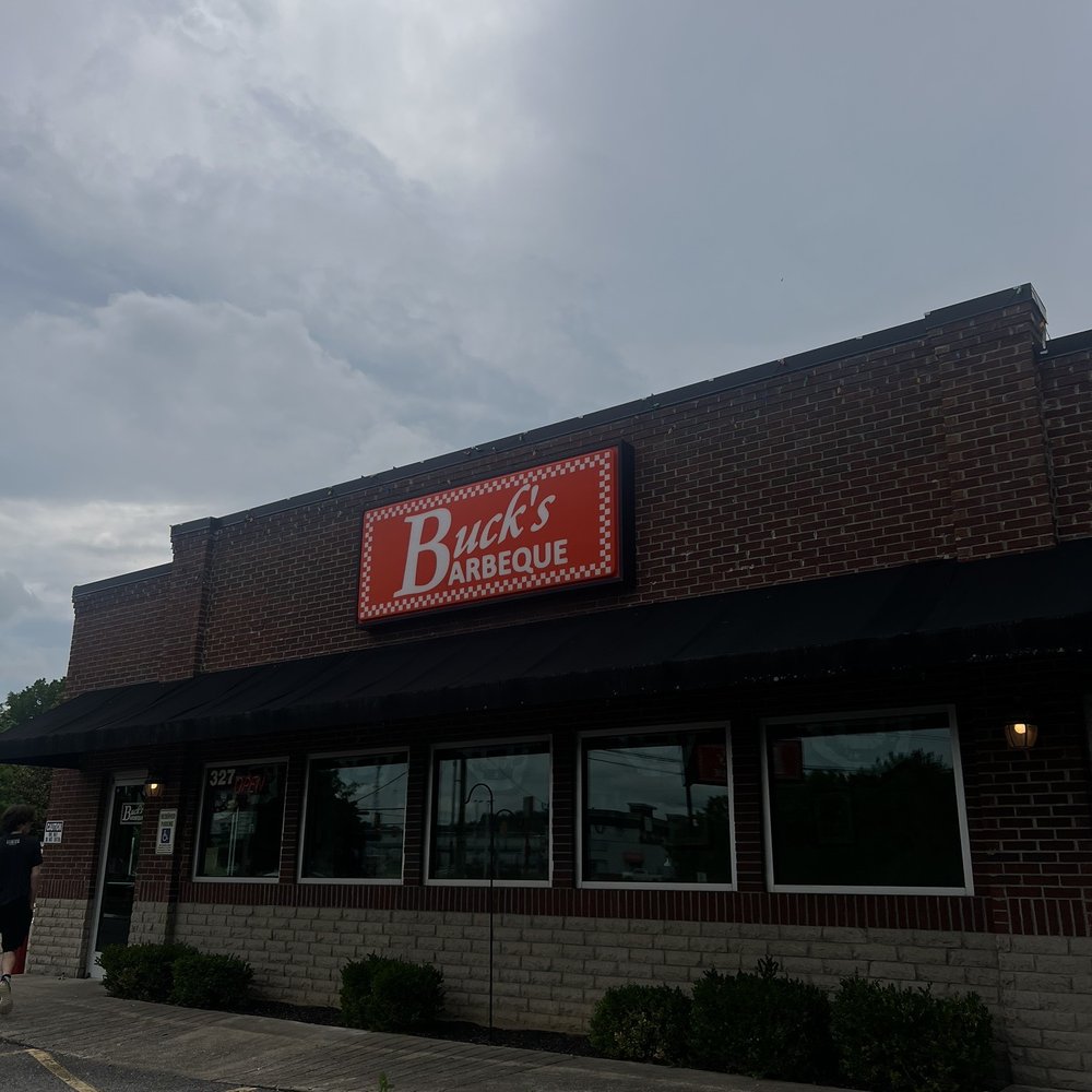 Buck's Barbeque - Such a delicious place! outside of Buck's! They are hiring! - Barbeque Near Me - Goodlettsville, Tennessee Buck's Barbeque - Such a delicious place! outside of Buck's! They are hiring! - Barbeque Near Me - Goodlettsville, Tennessee
