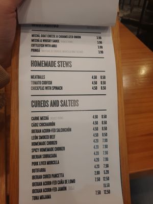 Menu photo 4 Salsamento Seville, SE
