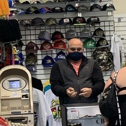 Tobacco Man - He flicked me off right in front of customers so I decided to take a picture of him.